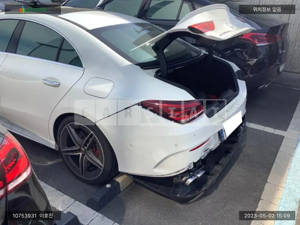Photo 2 of 9: 2021 Mercedes-Benz CLA45 S 4Matic, VIN W1K5J5EB6MN233096 — Korean insurance auction