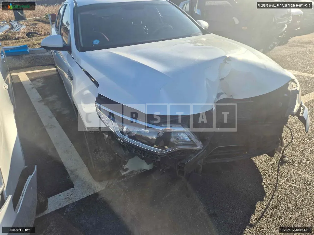 Photo 2 of 10: 2017 Kia K5, VIN KNAGS411BHA167572 — Korean insurance auction