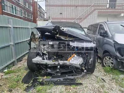 Photo 1 of 26: 2025 Hyundai IONIQ 9, VIN KMHMX815PSA016098 — Korean insurance auction