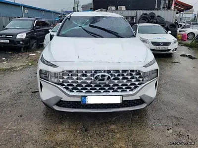 Photo 1 of 19: 2021 Hyundai Santa Fe, VIN KMHS281HGMU311253 — Korean insurance auction