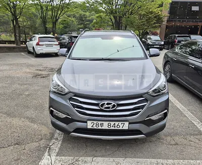 Photo 1 of 7: 2016 Hyundai Santa Fe The Prime Diesel R2.2 2WD Premium, VIN KMHSW81XBGU633059 — Korean insurance auction