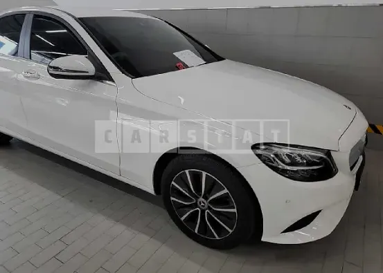 Photo 2 of 9: 2020 Mercedes-Benz C200, VIN W1KWF8AB7LR571689 — Korean insurance auction