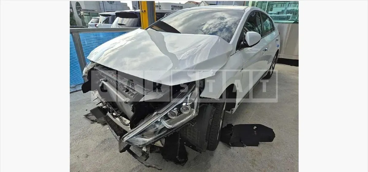 Photo 2 of 9: 2017 Hyundai IONIQ Electric Car — Korean insurance auction