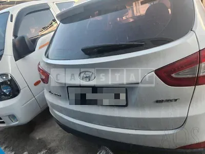 Photo 1 of 15: 2015 Hyundai Tucson ix, VIN KMHJT81VBFU075985 — Korean insurance auction