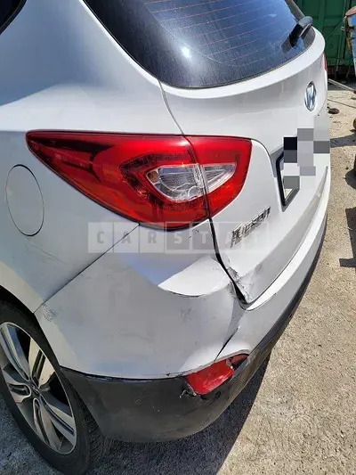 Photo 1 of 7: 2015 Hyundai Tucson, VIN KMHJT81VBFU072234 — Korean insurance auction