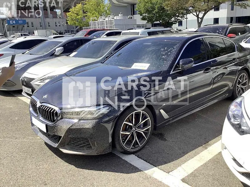 Photo 2 of 6: 2021 BMW 530e, VIN WBA51AG07MCH49400 — Korean insurance auction