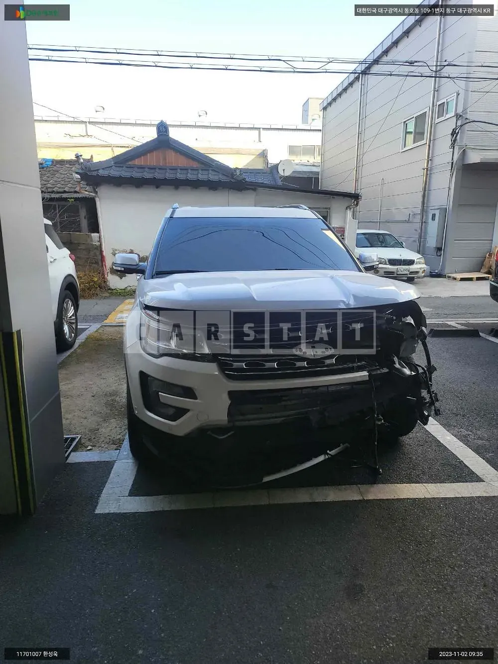 Photo 2 of 10: 2016 Ford Explorer, VIN 1FM5K8FH9HGA30401 — Korean insurance auction