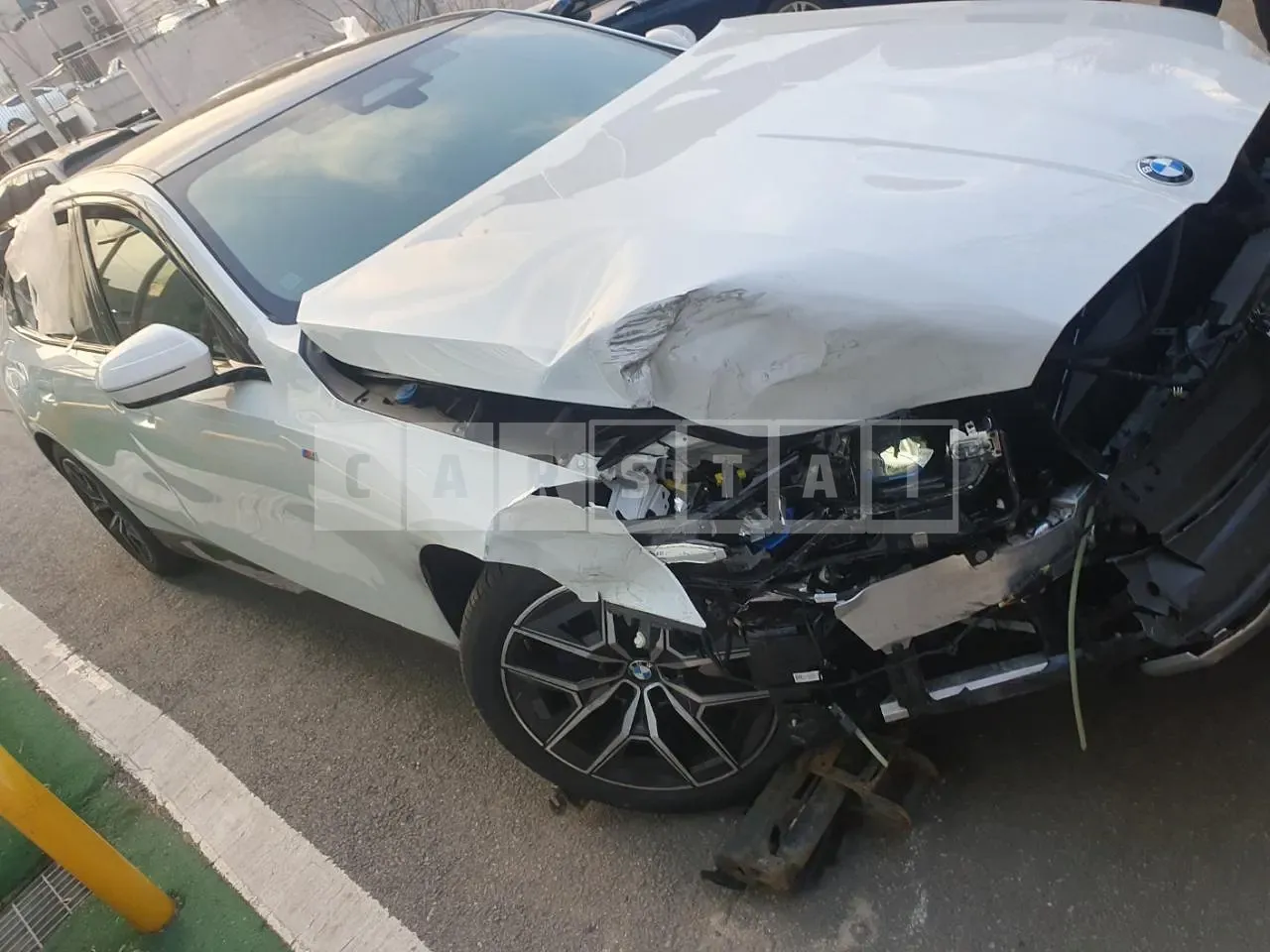 Photo 2 of 23: 2024 BMW 520i, VIN WBA21FJ05RCR22408 — Korean insurance auction