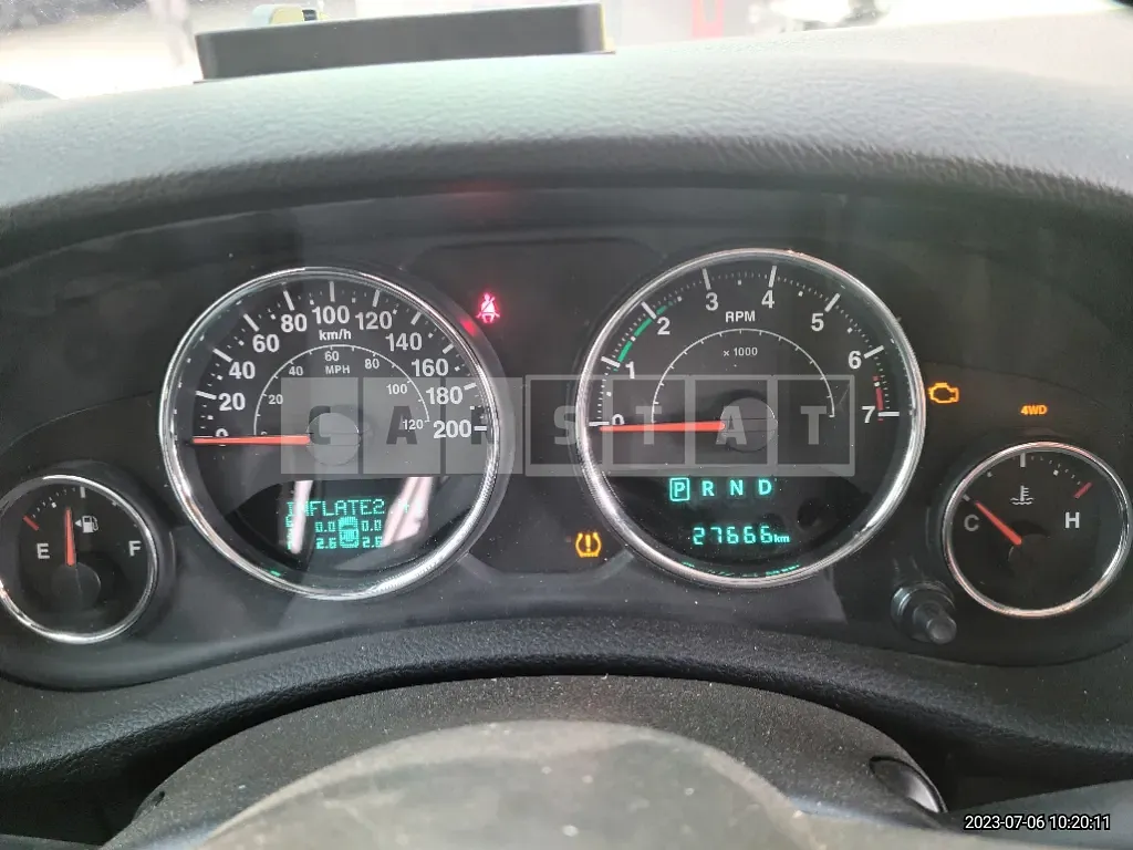 Photo 2 of 8: 2018 Jeep Ziplanger 3.6 Sport, VIN 1C4HJWAG5HL750146 — Korean insurance auction