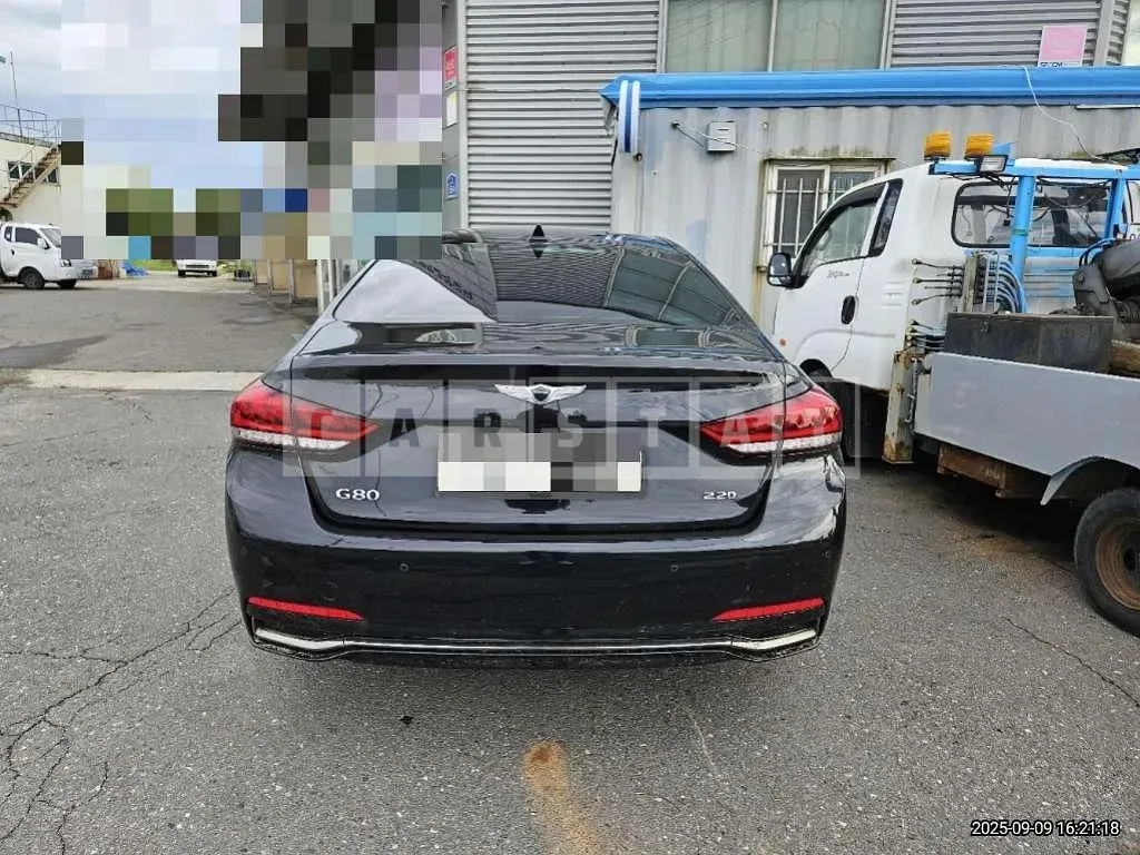 Photo 2 of 13: 2019 Genesis G80 Diesel — Korean insurance auction