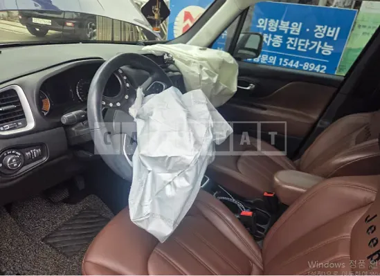 Photo 2 of 7: 2021 Jeep Zip Renegade 2.4 FWD, VIN 1C4NJCBB4MPN18063 — Korean insurance auction