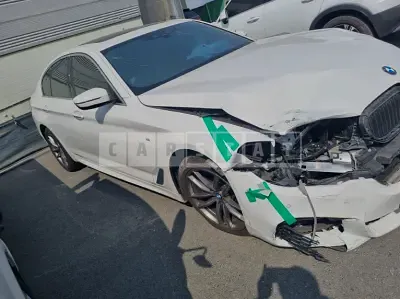 Photo 1 of 9: 2018 BMW 530i, VIN WBAJD3108JG970600 — Korean insurance auction