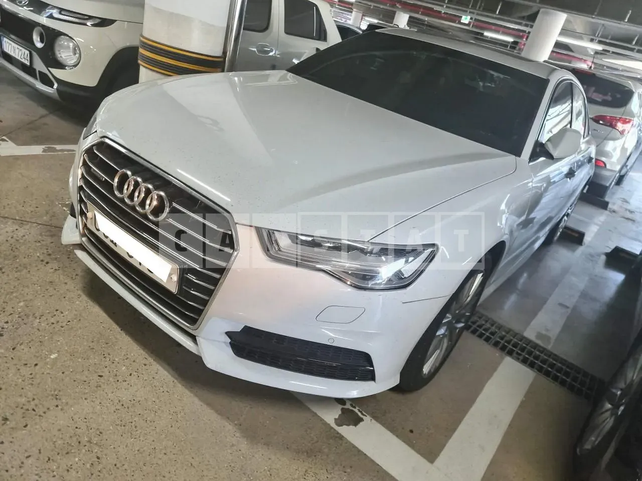 Photo 2 of 9: 2018 Audi A6 35 TDI quattro, VIN WAUZZZ4G1JN073761 — Korean insurance auction