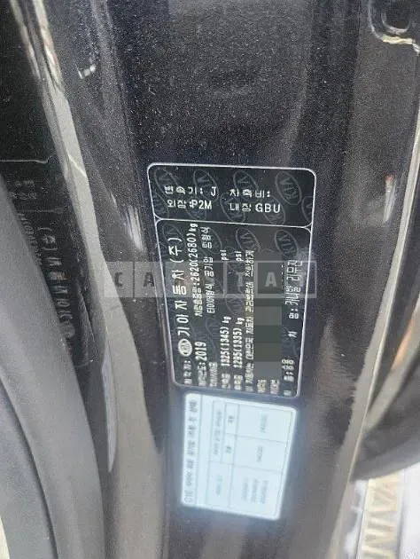 Photo 2 of 7: 2019 Kia Carnivals — Korean insurance auction
