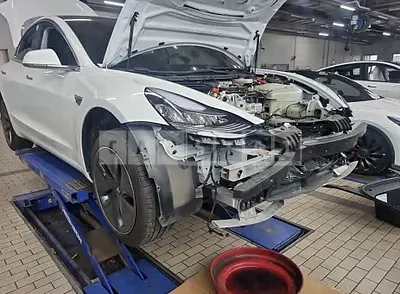 Photo 1 of 24: 2020 Tesla Model 3 Standard Rangeplus RWD, VIN 5YJ3E1EA7LF810141 — Korean insurance auction