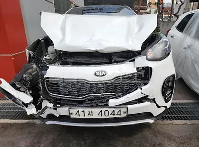 Photo 1 of 16: 2018 Kia Sportage, VIN KNAPM813BJK423692 — Korean insurance auction