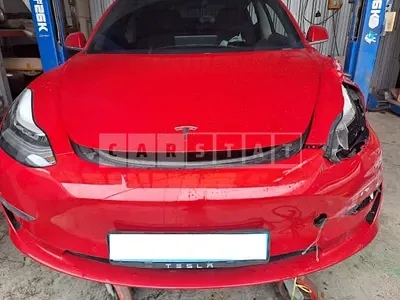 Photo 1 of 50: 2020 Tesla Model 3 Performance, VIN 5YJ3E1EC1LF725121 — Korean insurance auction