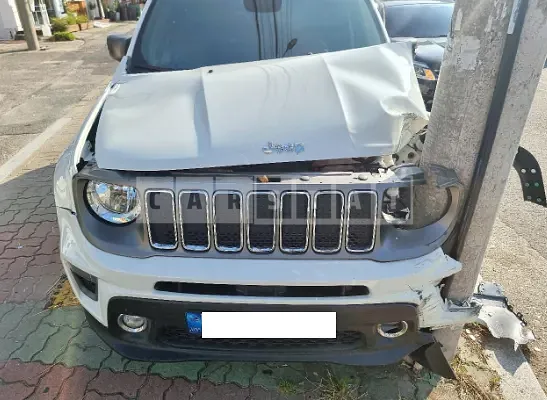 Photo 2 of 24: 2021 Jeep Zip Renegade 2.4 FWD, VIN 1C4NJCDB9MPN48625 — Korean insurance auction