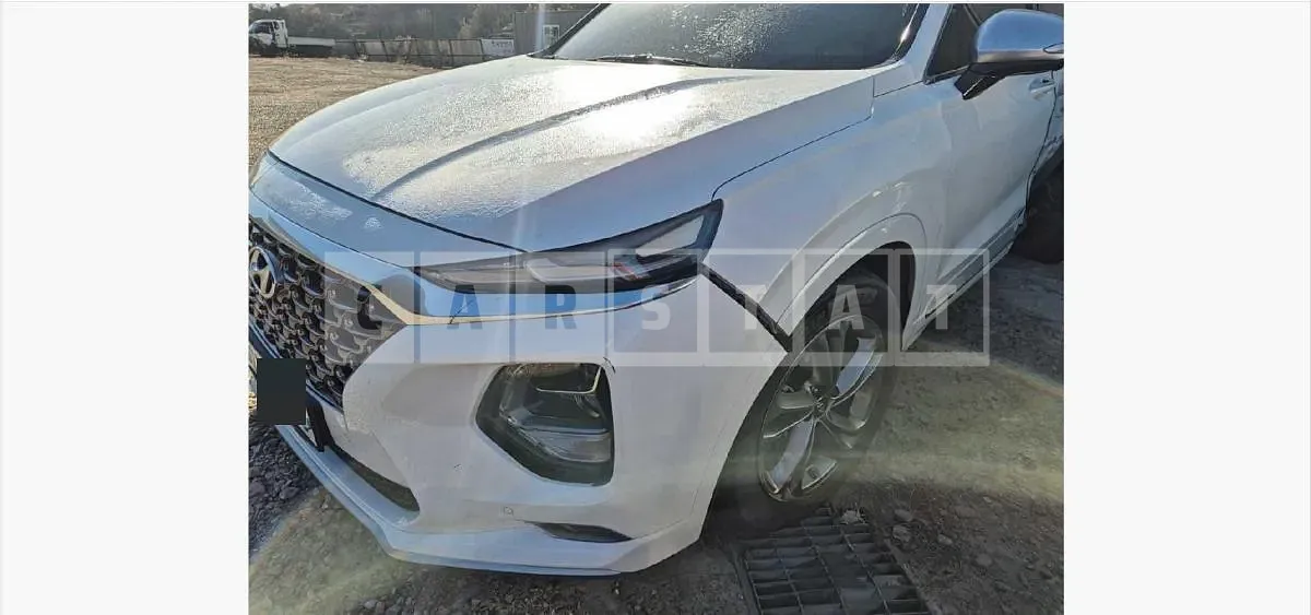 Photo 2 of 20: 2019 Hyundai Santa Fe TM Diesel 2.2 4WD — Korean insurance auction