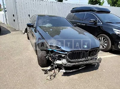 Photo 1 of 30: 2023 BMW 530i xDrive, VIN WBA31BJ00PCL14614 — Korean insurance auction
