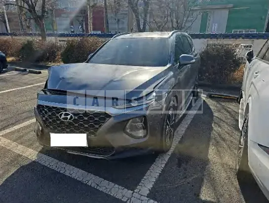 Photo 2 of 14: 2019 Hyundai Santa Fe — Korean insurance auction