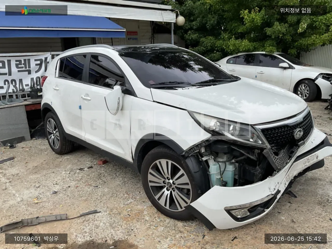 Photo 2 of 26: 2015 Kia Sportage, VIN KNAPB813BGK794703 — Korean insurance auction
