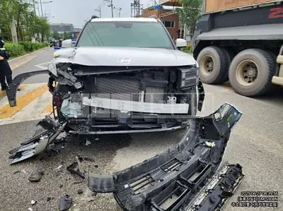 Photo 1 of 16: 2024 Hyundai Santa Fe — Korean insurance auction