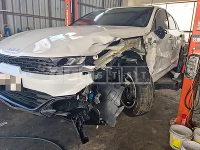 Photo 1 of 4: 2021 Kia K5 2.0(LPG), VIN KNAG541BBNA162608 — Korean insurance auction