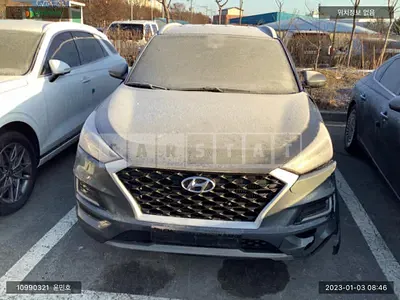 Photo 1 of 15: 2019 Hyundai Tucson, VIN KMHJ381ABKU107933 — Korean insurance auction