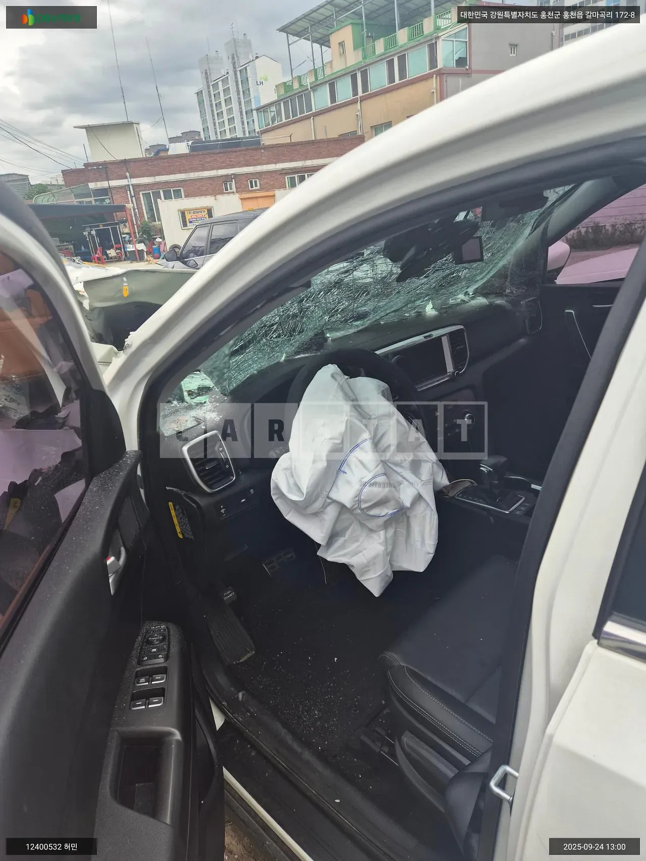 Photo 2 of 9: 2018 Kia Sportage, VIN KNAPM813DKK602643 — Korean insurance auction