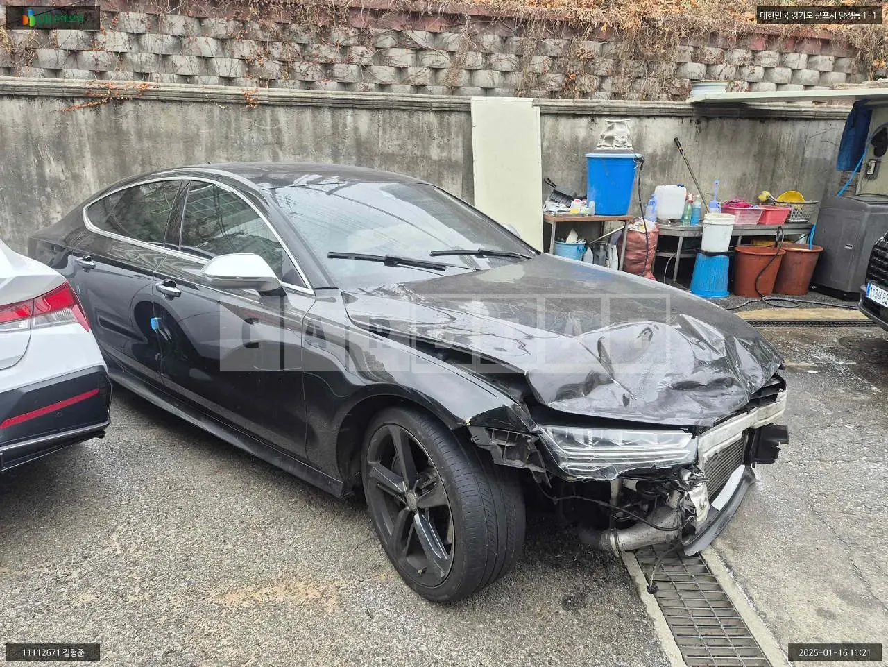Photo 2 of 10: 2015 Audi A7 55 TDI quattro, VIN WAUZZZ4G5GN019405 — Korean insurance auction