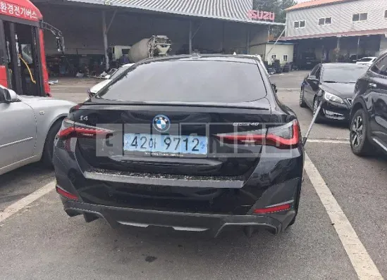 Photo 2 of 12: 2023 BMW i4 eDrive40, VIN WBY71AW00PFN47378 — Korean insurance auction