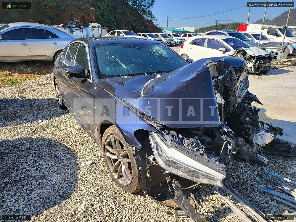 Photo 2 of 11: 2019 BMW 520d, VIN WBAJF5103KGM57696 — Korean insurance auction