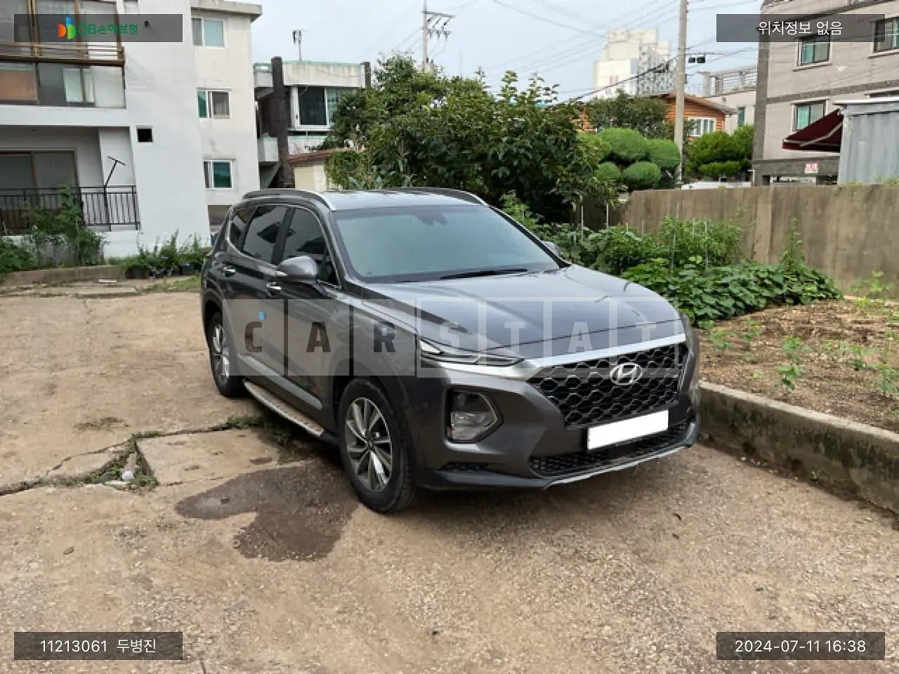 Photo 2 of 14: 2020 Hyundai Santa Fe, VIN KMHS281BBLU282808 — Korean insurance auction
