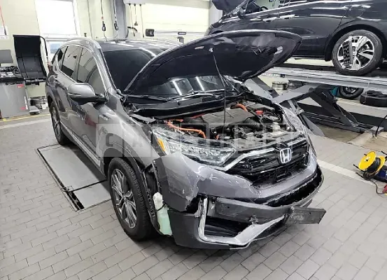 Photo 2 of 13: 2021 Honda CR-V Hybrid 4WD, VIN 7FART6H90ME300731 — Korean insurance auction