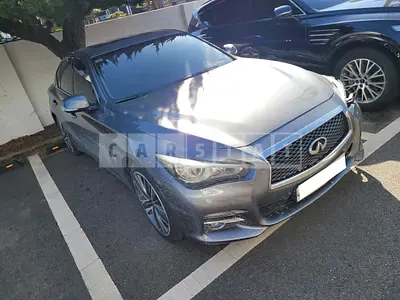 Photo 1 of 12: 2015 Infiniti Nissan Q50 2.2d, VIN JNKDV71E3FM530307 — Korean insurance auction