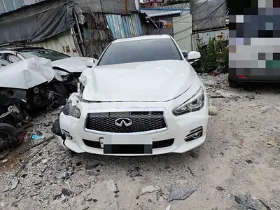 Photo 1 of 10: 2015 Infiniti Q50 2.2d, VIN JNKDV71E0FM530720 — Korean insurance auction