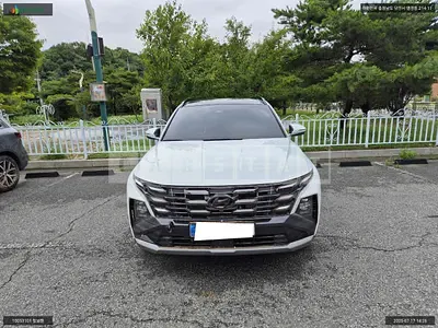 Photo 1 of 7: 2024 Hyundai Tucson, VIN KMHJE81BHRU363816 — Korean insurance auction