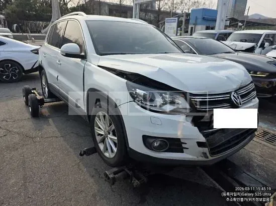 Photo 2 of 7: 2016 Volkswagen Tiguan 2.0 TDI BMT — Korean insurance auction