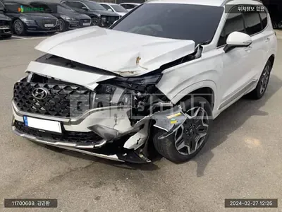 Photo 1 of 29: 2023 Hyundai Santa Fe Hybrid, VIN KMHS5811BPU093491 — Korean insurance auction