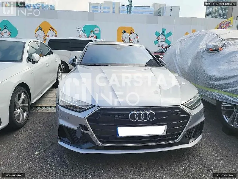 Photo 2 of 19: 2020 Audi A7 50 TDI quattro, VIN WAUZZZF22LN069478 — Korean insurance auction