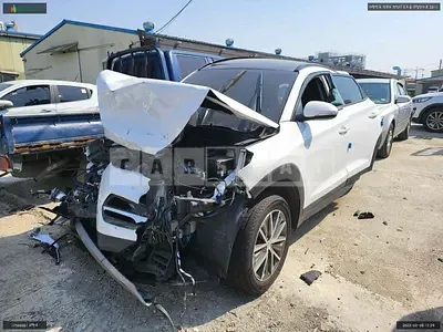 Photo 1 of 6: 2016 Hyundai Tucson, VIN KMHJ381ABHU277587 — Korean insurance auction