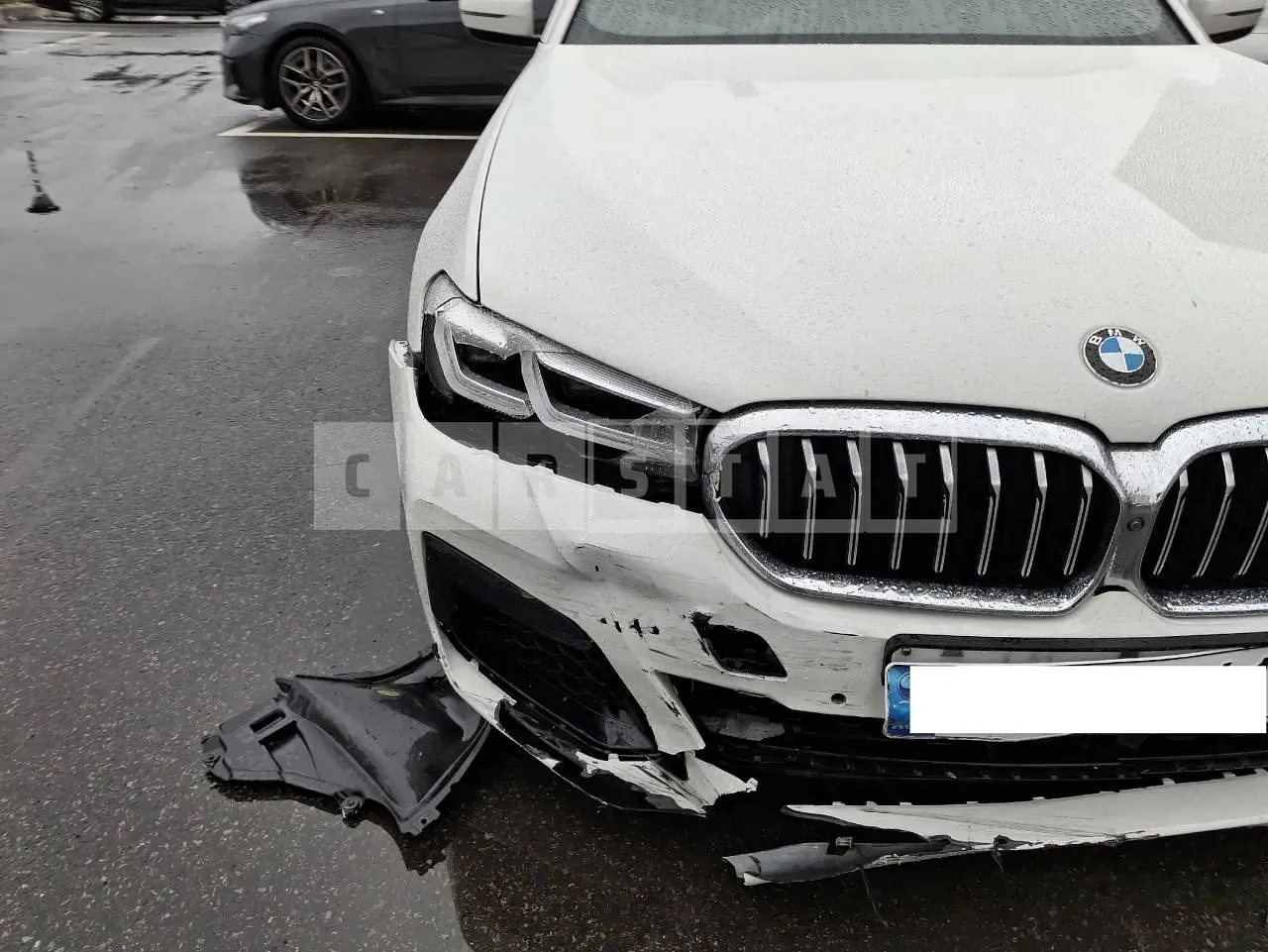 Photo 2 of 13: 2021 BMW 530i, VIN WBA71BH01MWX12982 — Korean insurance auction