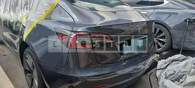 Photo 1 of 9: 2021 Tesla Model 3 Long Range — Korean insurance auction