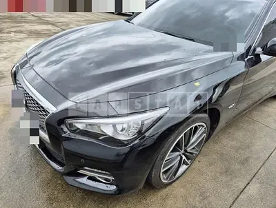 Photo 1 of 27: 2016 Infiniti Q50 2.2d, VIN JNKDV71E4GM590778 — Korean insurance auction