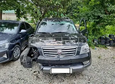 Photo 1 of 6: 2015 Kia Mojave, VIN KNAKR814DFA134205 — Korean insurance auction