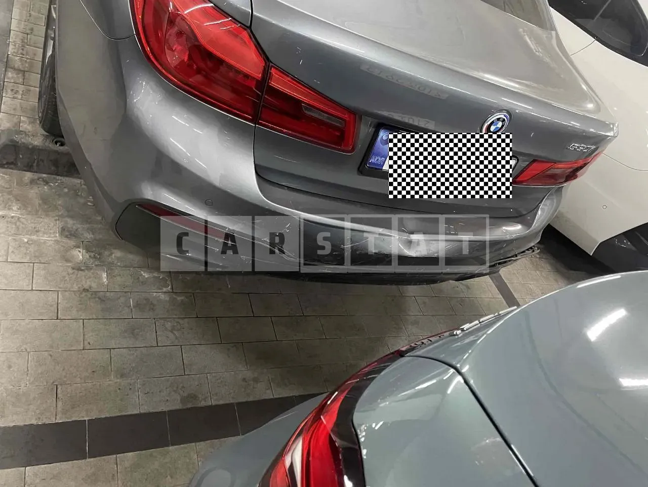 Photo 2 of 27: 2018 BMW 530i, VIN WBAJD3106JB255473 — Korean insurance auction
