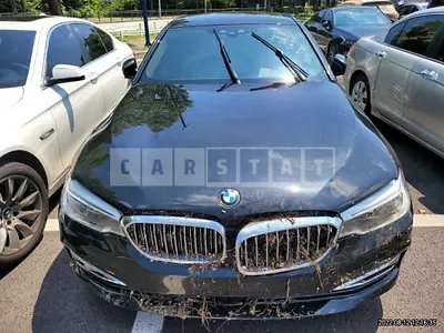 Photo 1 of 11: 2018 BMW 530i xDrive, VIN WBAJD9109JWC83511 — Korean insurance auction