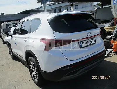 Photo 1 of 10: 2022 Hyundai Santa Fe, VIN KMHS381LGNU436677 — Korean insurance auction