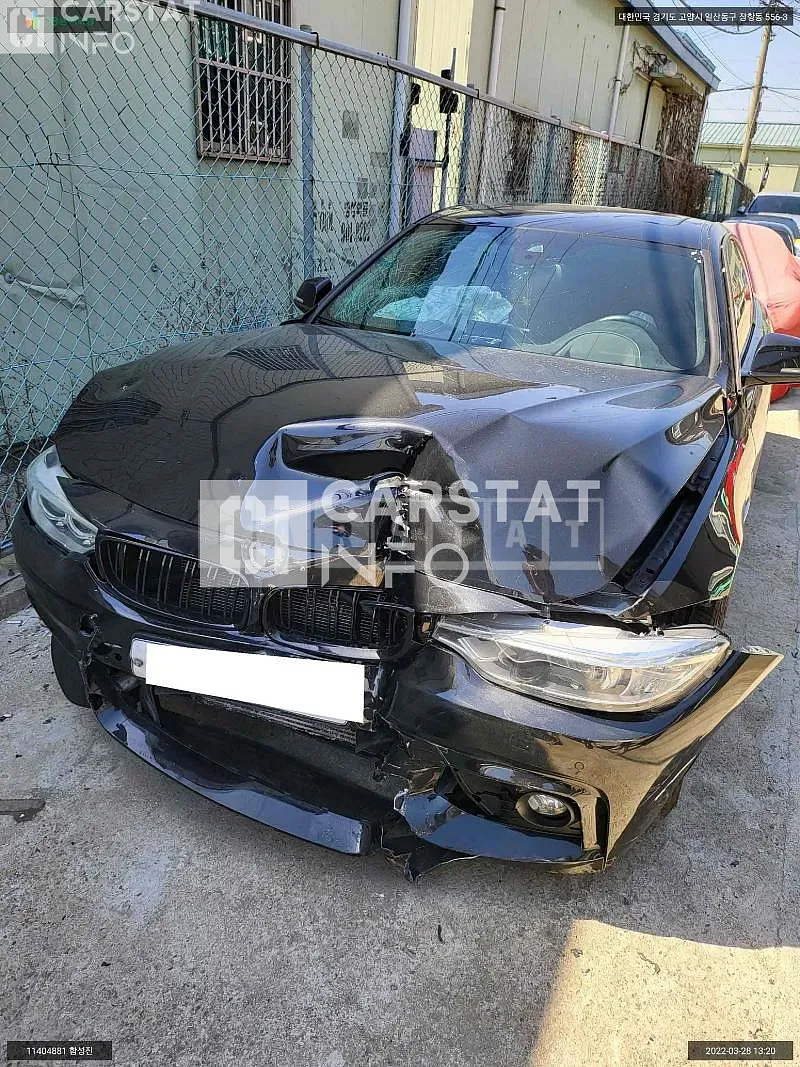 Photo 2 of 13: 2017 BMW 420d Cup, VIN WBA4P7102GK788263 — Korean insurance auction